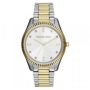Michael Kors Blake Two-Tone Silver & Gold Watch Crystal Indices MK3241 Classic